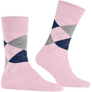 Burlington Pink Manchester Socks
