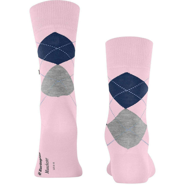Burlington Pink Manchester Socks