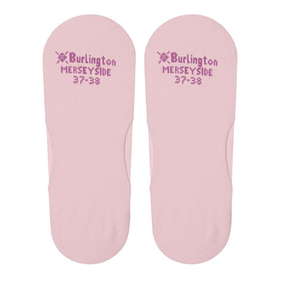 Burlington Pink Merseyside Invisible Socks