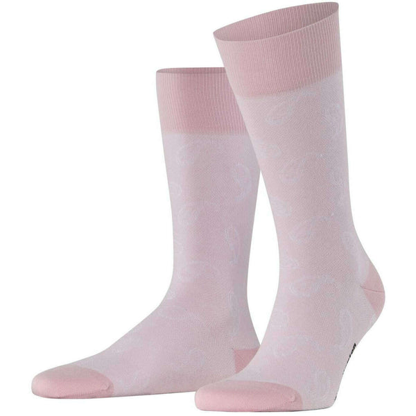 Burlington Pink Paisley Socks