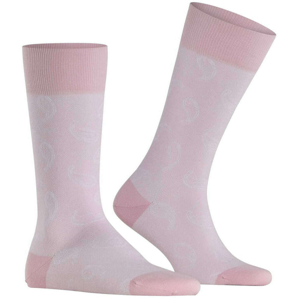Burlington Pink Paisley Socks