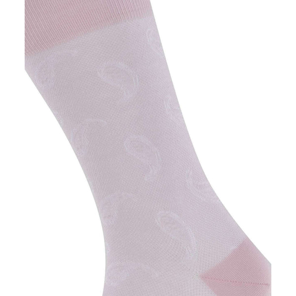 Burlington Pink Paisley Socks