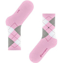 Burlington Pink Rib Courtside Socks