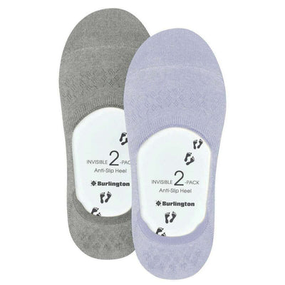 Burlington Purple Everyday 2-Pack Invisibles Socks
