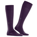 Burlington Purple Leeds Knee High Socks