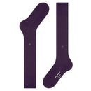 Burlington Purple Leeds Knee High Socks