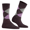 Burlington Purple Melange Marylebone Socks