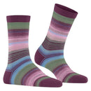 Burlington Purple Stripe Socks