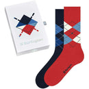 Burlington Red Basic Gift Box Socks