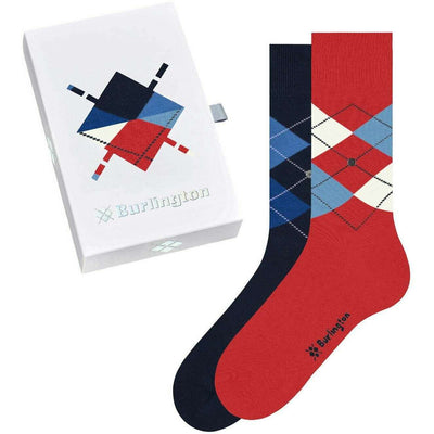 Burlington Red Basic Gift Box Socks