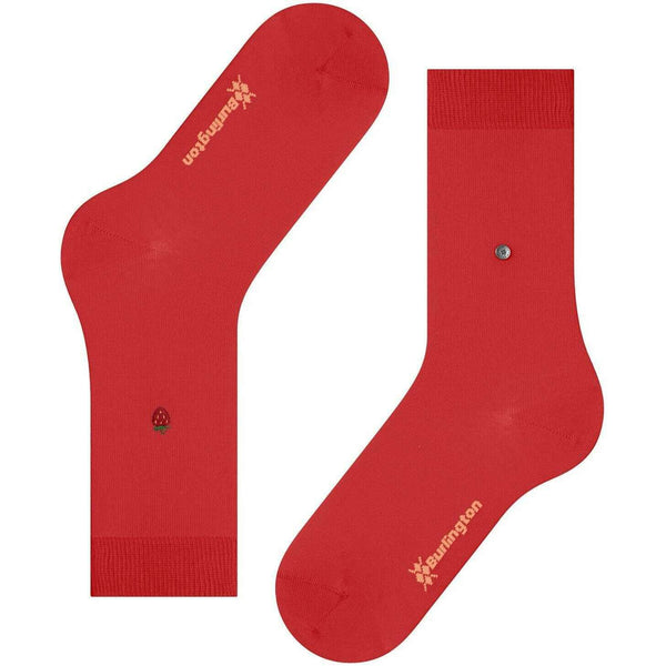 Burlington Red Brit Style Socks