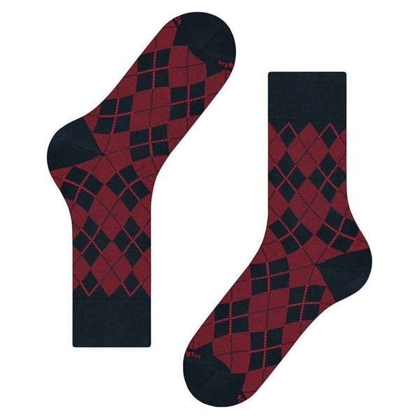 Burlington Red Carrington Socks