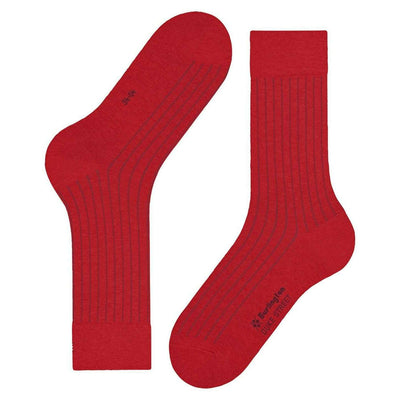 Burlington Red Duke Street Socks