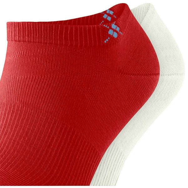 Burlington Red Everyday 2-Pack Sneaker Socks
