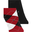 Burlington Red Everyday Argyle Mix 2-Pack Socks