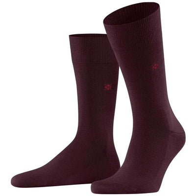 Burlington Red Leeds Socks