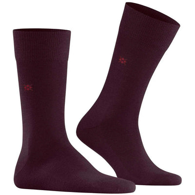 Burlington Red Leeds Socks