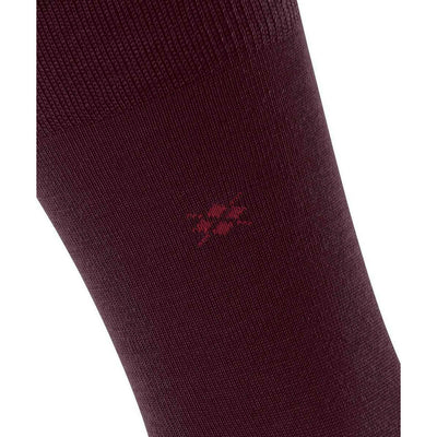 Burlington Red Leeds Socks