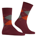 Burlington Red Manchester Socks