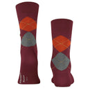 Burlington Red Manchester Socks