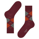 Burlington Red Manchester Socks