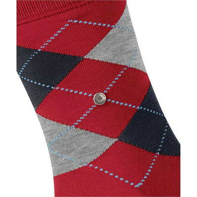 Burlington Red Manchester Socks