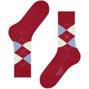 Burlington Red Manchester Socks
