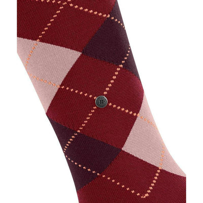 Burlington Red Marylebone Knee High Socks