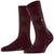 Burlington Red Marylebone Lurex Socks