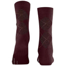 Burlington Red Marylebone Lurex Socks