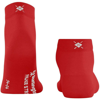 Burlington Red Palace Street Sneaker Socks