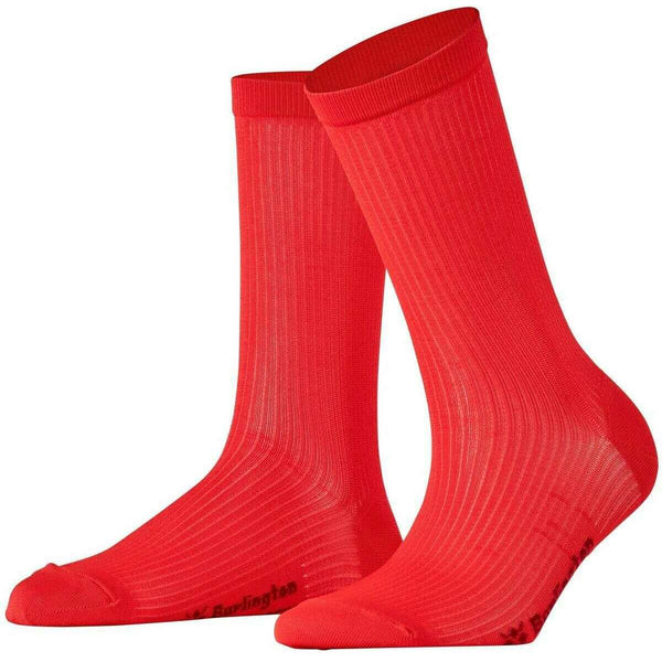 Burlington Red Princess Street Socks