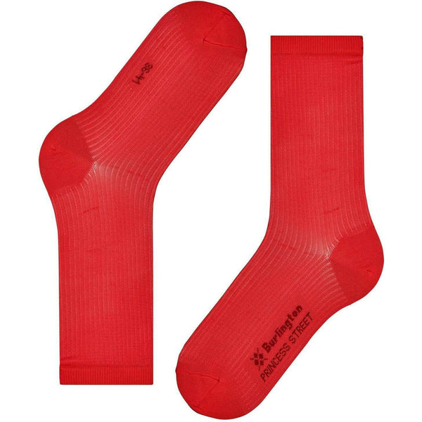 Burlington Red Princess Street Socks