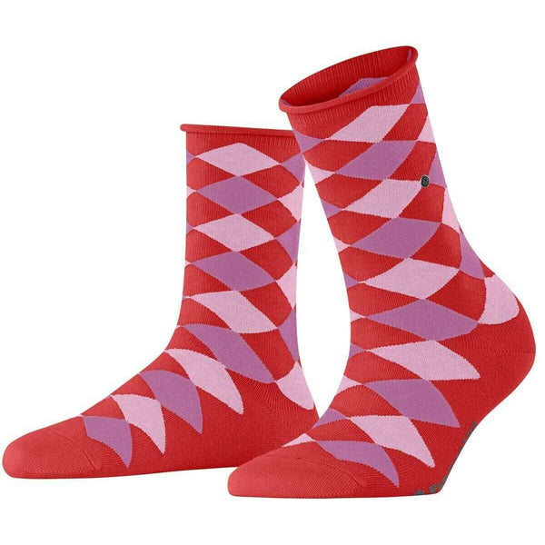Burlington Red Sandy Short Socks