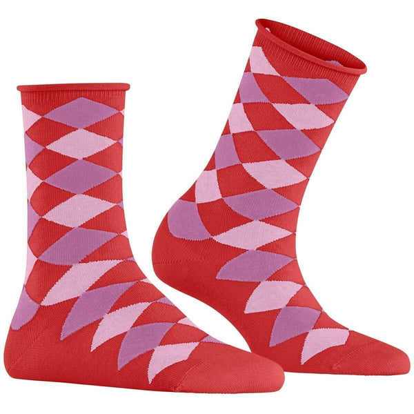 Burlington Red Sandy Short Socks