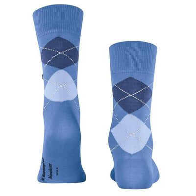 Burlington Turquoise Manchester Socks