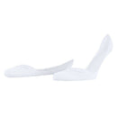 Burlington White Aberdeen No Show Socks