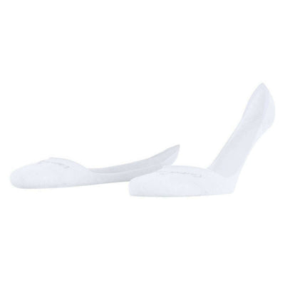 Burlington White Aberdeen No Show Socks