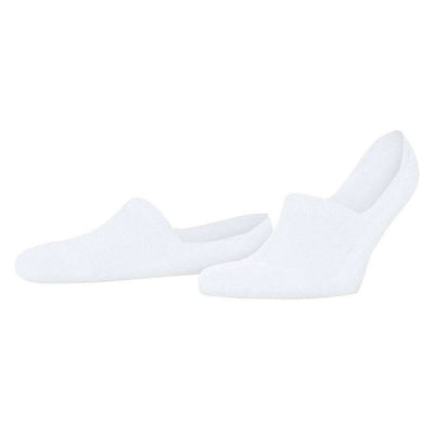 Burlington White Athleisure No Show Socks