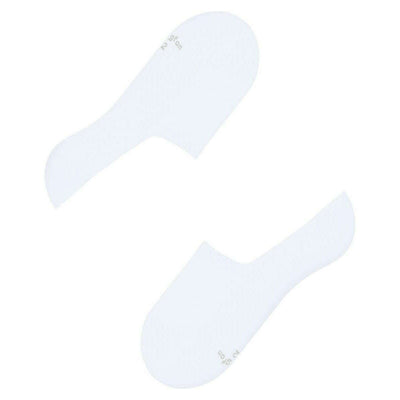 Burlington White Athleisure No Show Socks