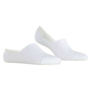 Burlington White Athleisure No Show Socks