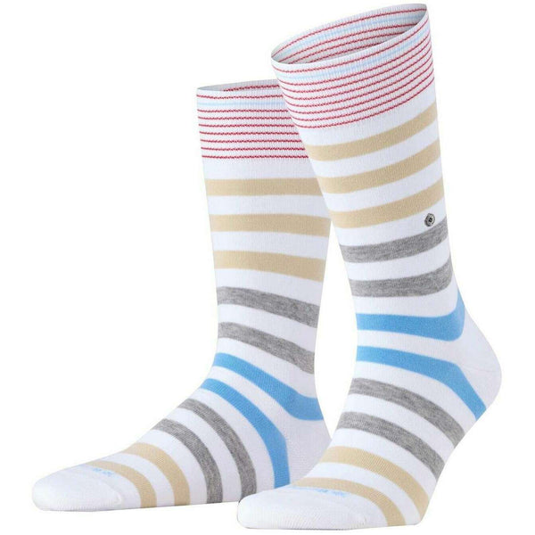 Burlington White Blackpool Socks