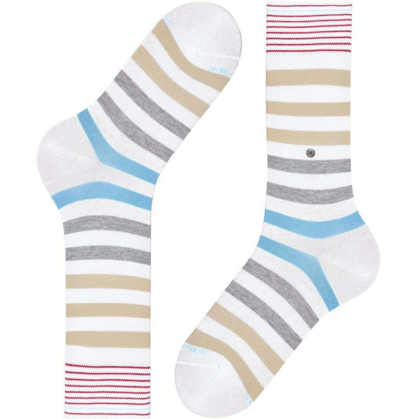 Burlington White Blackpool Socks