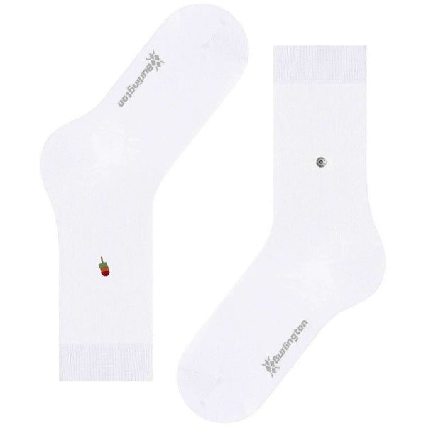 Burlington White Brit Style Socks