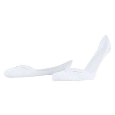 Burlington White Carrington No Show Socks