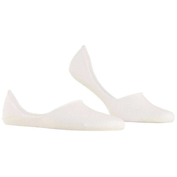 Burlington White Cornwall Invisible Socks