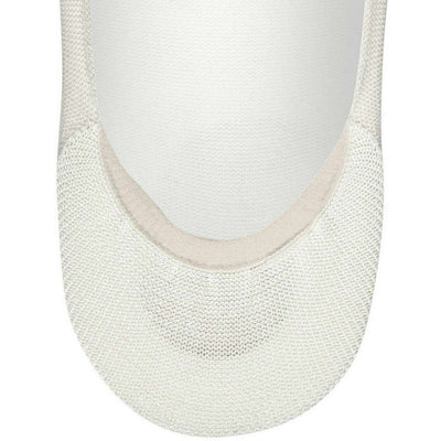 Burlington White Cornwall Invisible Socks