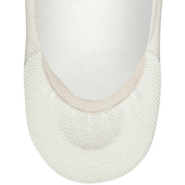 Burlington White Cornwall Invisible Socks