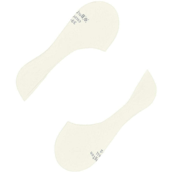 Burlington White Cornwall Invisible Socks
