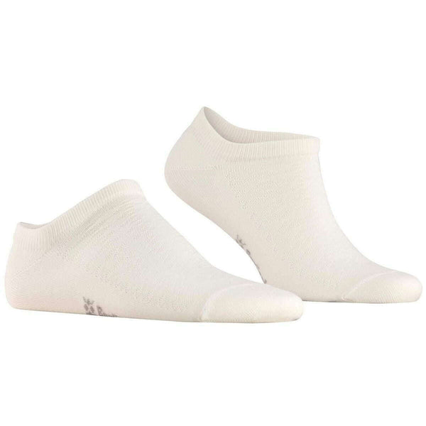 Burlington White Cornwall Sneaker Socks